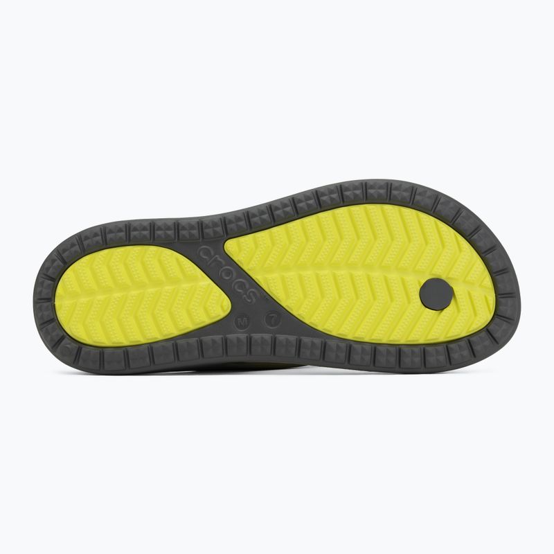 В'єтнамки Crocs Coast Flip slate grey/citrus 4
