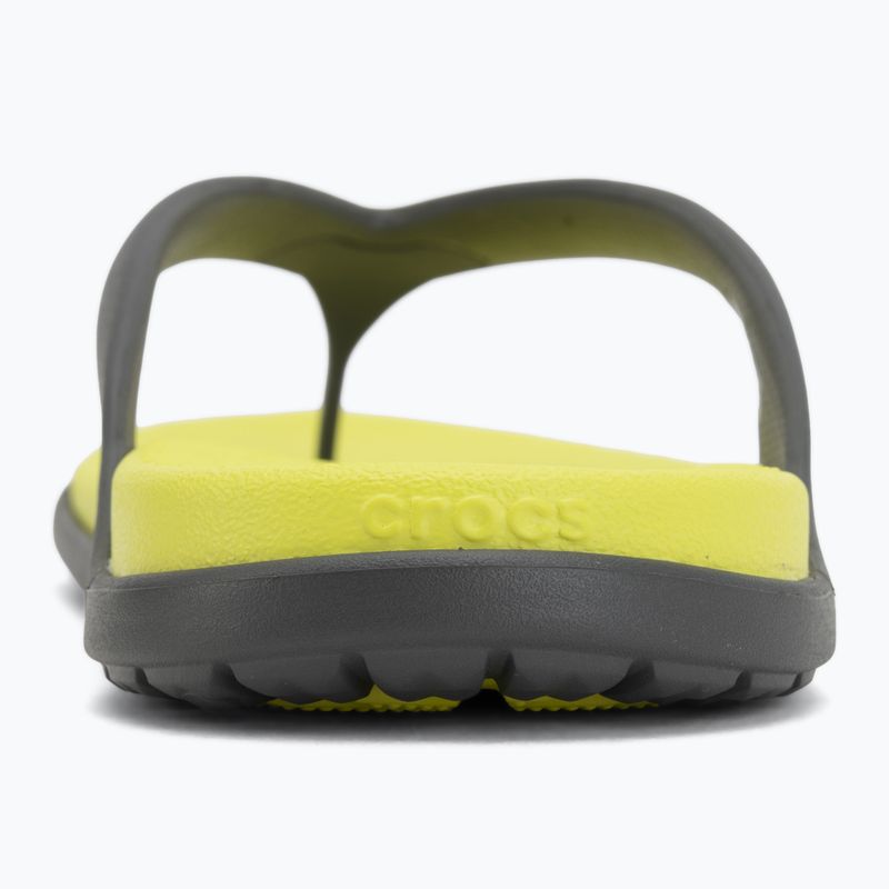 В'єтнамки Crocs Coast Flip slate grey/citrus 6