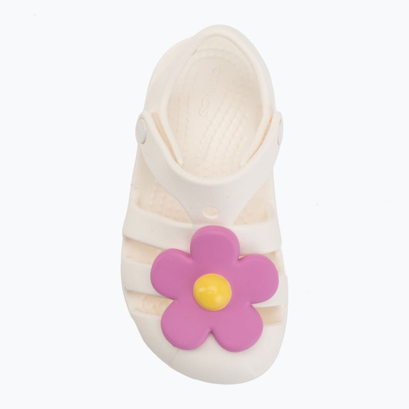 Сандалі дитячі Crocs Classic Flower chalk 5