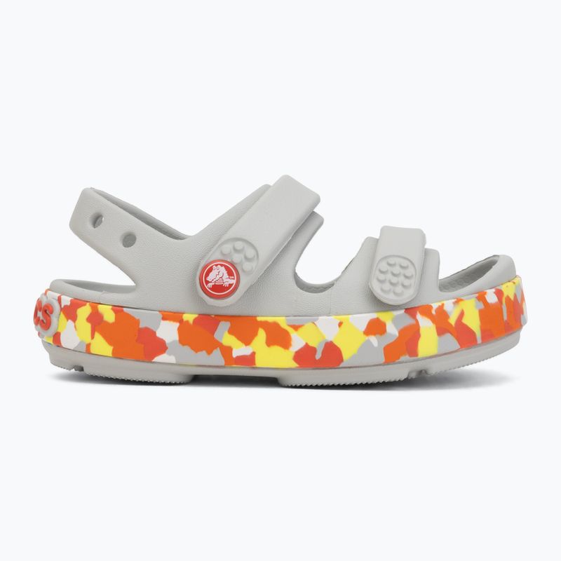 Сандалі дитячі Crocs Crocband Cruiser Glow Confetti Band atmosphere/flame 2