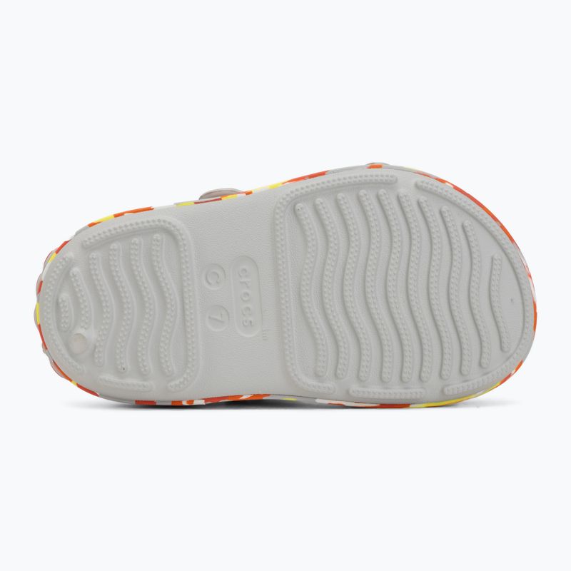 Сандалі дитячі Crocs Crocband Cruiser Glow Confetti Band atmosphere/flame 4