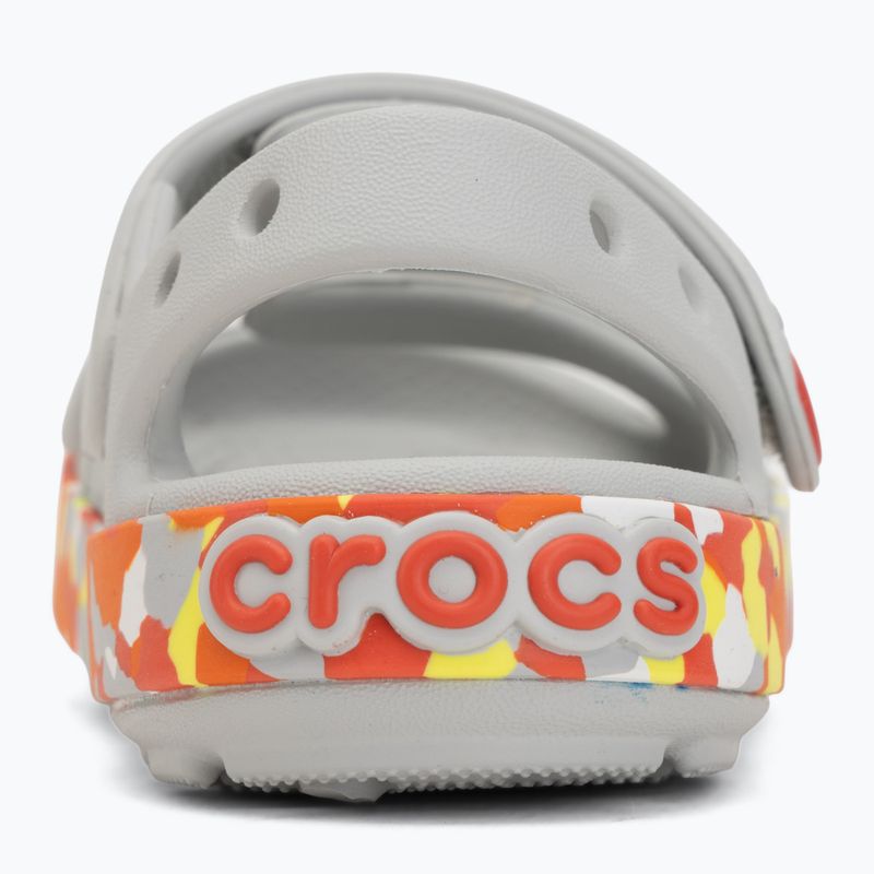 Сандалі дитячі Crocs Crocband Cruiser Glow Confetti Band atmosphere/flame 6