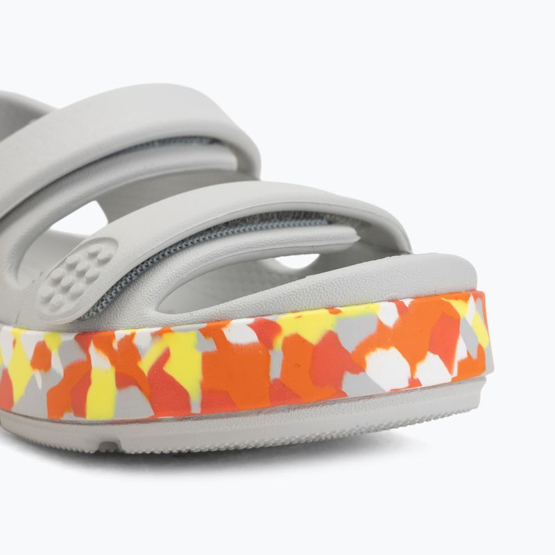 Сандалі дитячі Crocs Crocband Cruiser Glow Confetti Band atmosphere/flame 7