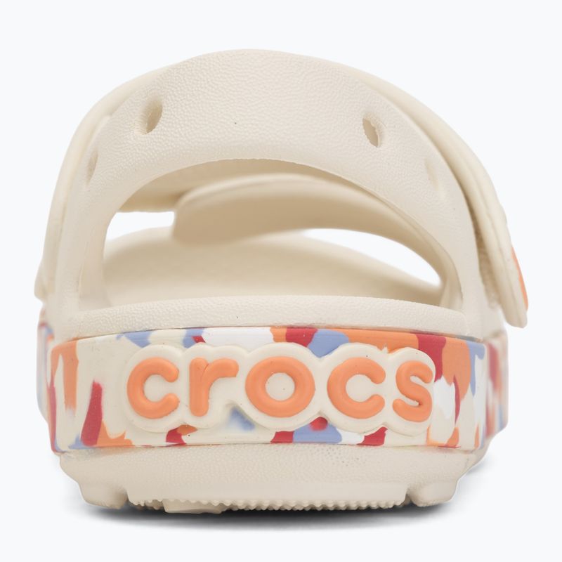 Сандалі дитячі Crocs Crocband Cruiser Glow Confetti Band summit white/guava 6