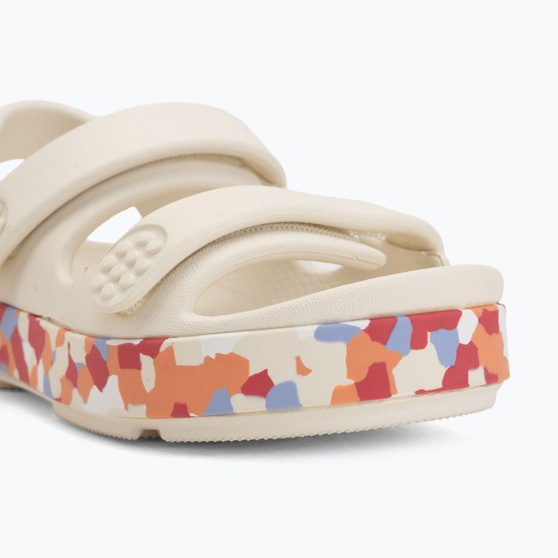 Сандалі дитячі Crocs Crocband Cruiser Glow Confetti Band summit white/guava 7