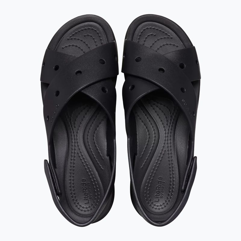 Сандалі жіночі Crocs Broklyn 4U Cross Strap black 5