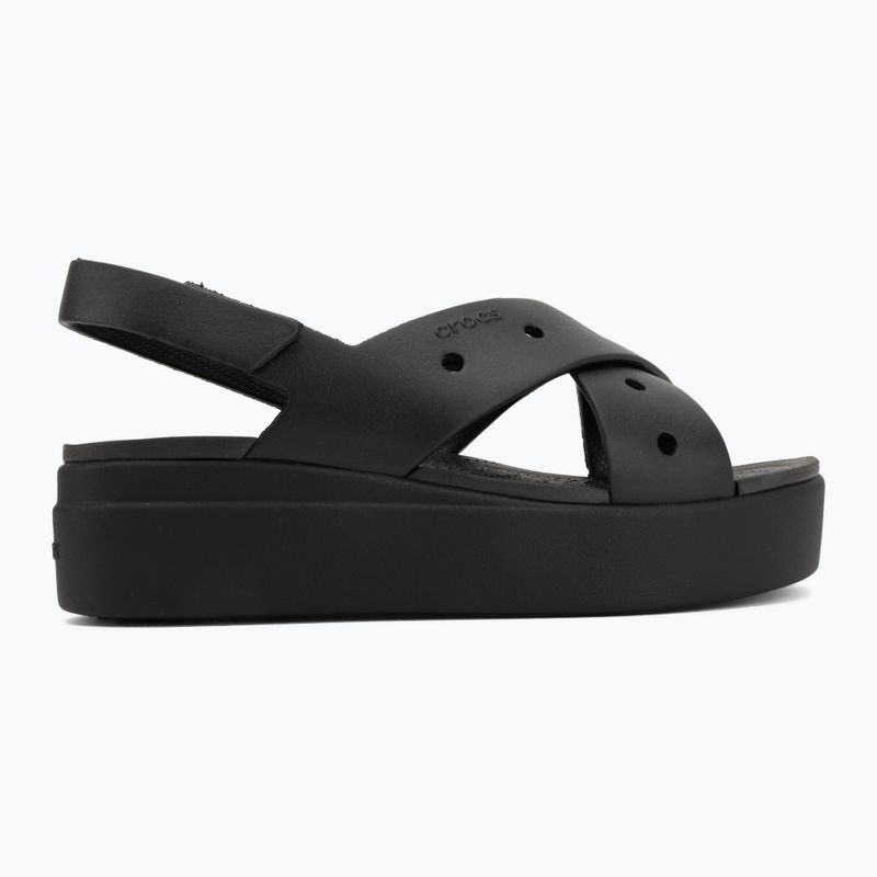 Сандалі жіночі Crocs Broklyn 4U Cross Strap black 2