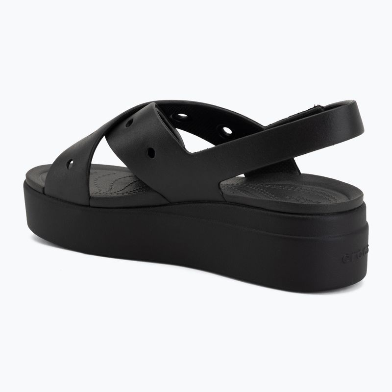 Сандалі жіночі Crocs Broklyn 4U Cross Strap black 3