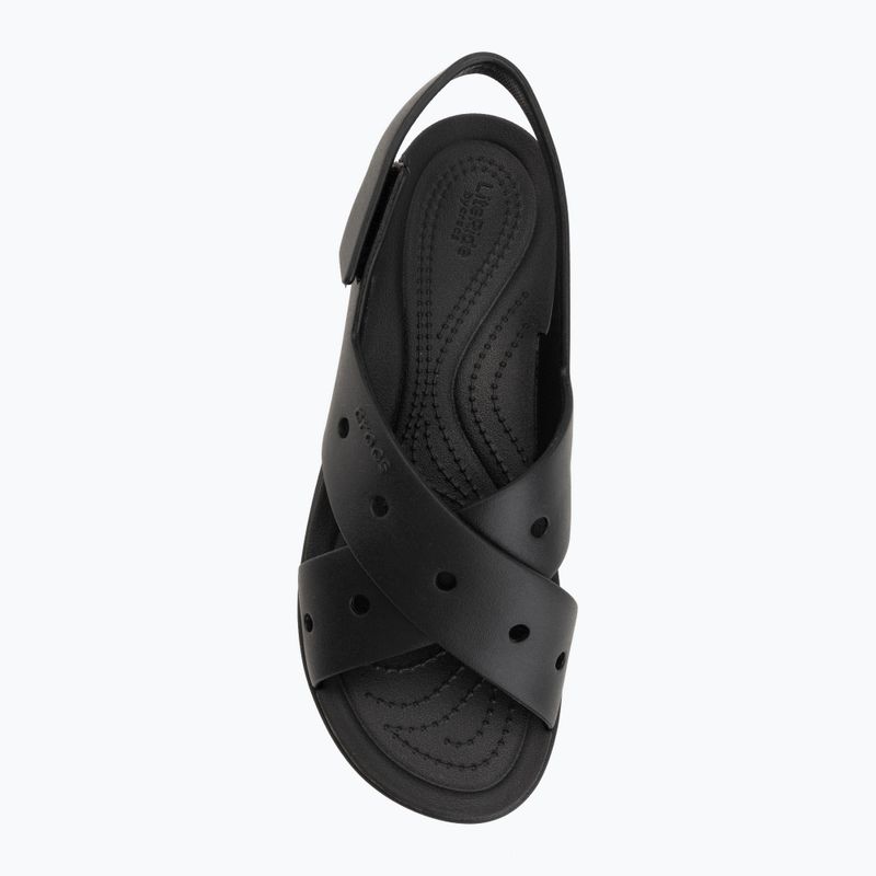 Сандалі жіночі Crocs Broklyn 4U Cross Strap black 5