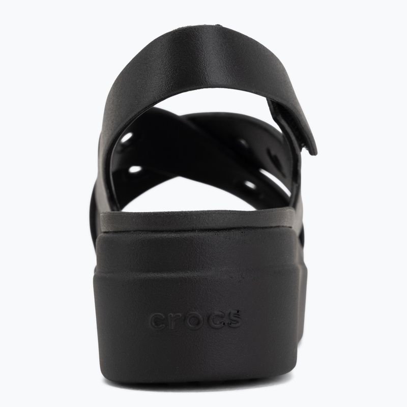 Сандалі жіночі Crocs Broklyn 4U Cross Strap black 6