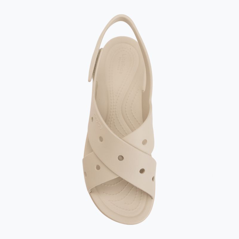 Сандалі жіночі Crocs Broklyn 4U Cross Strap frappe 5