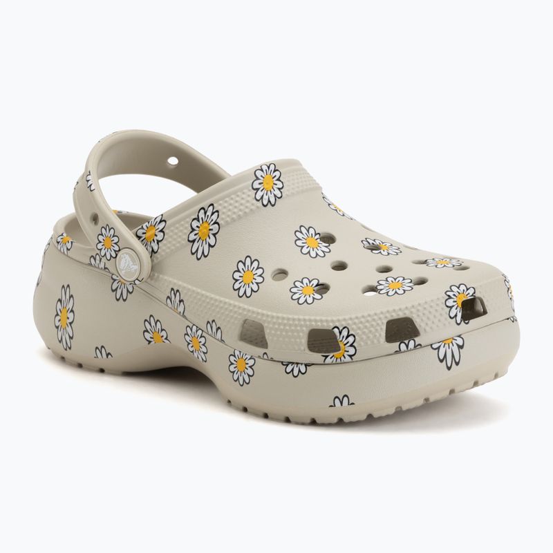 Шльопанці жіночі Crocs Classic Platform Floral meteor 2