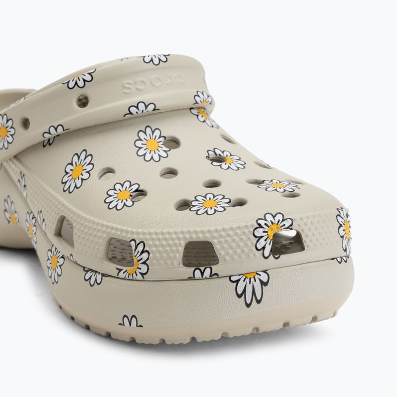 Шльопанці жіночі Crocs Classic Platform Floral meteor 8