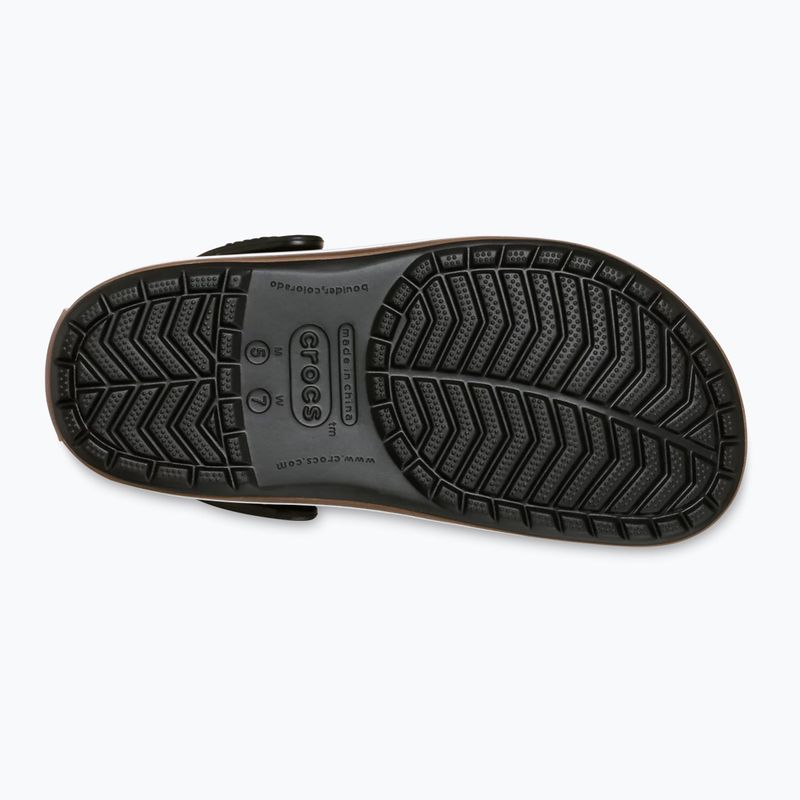 Шльопанці Crocs Crocband Gum black 4