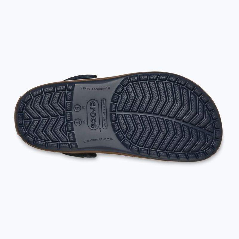 Шльопанці Crocs Crocband Gum navy 4