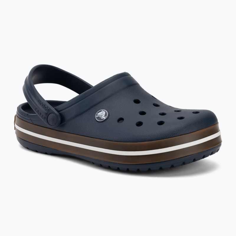 Шльопанці Crocs Crocband Gum navy 2