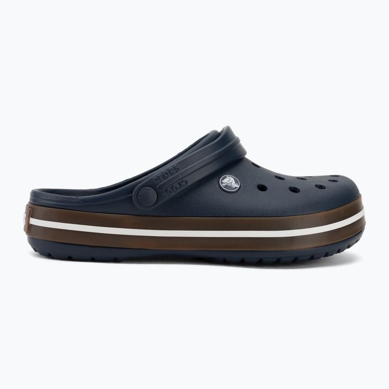 Шльопанці Crocs Crocband Gum navy 3
