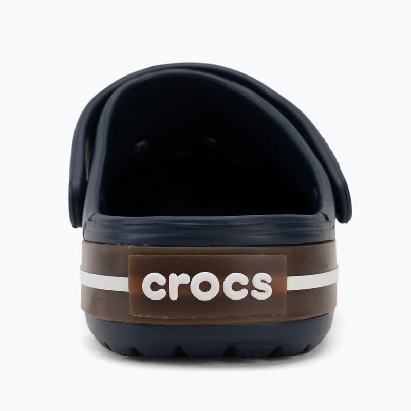 Шльопанці Crocs Crocband Gum navy 7