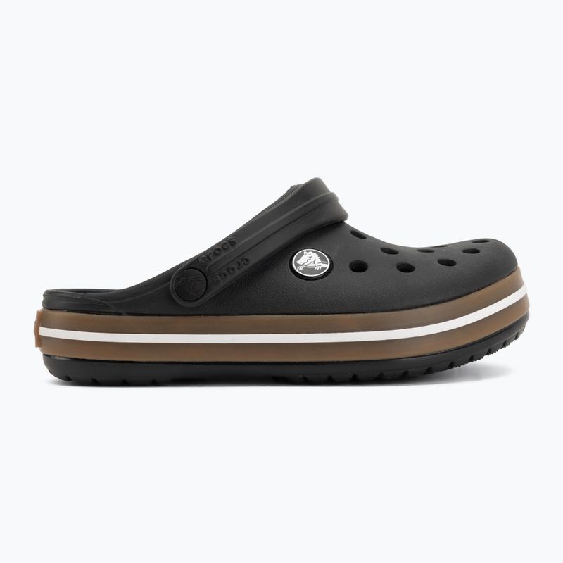 Шльопанці дитячі Crocs Crocband Gum black 3