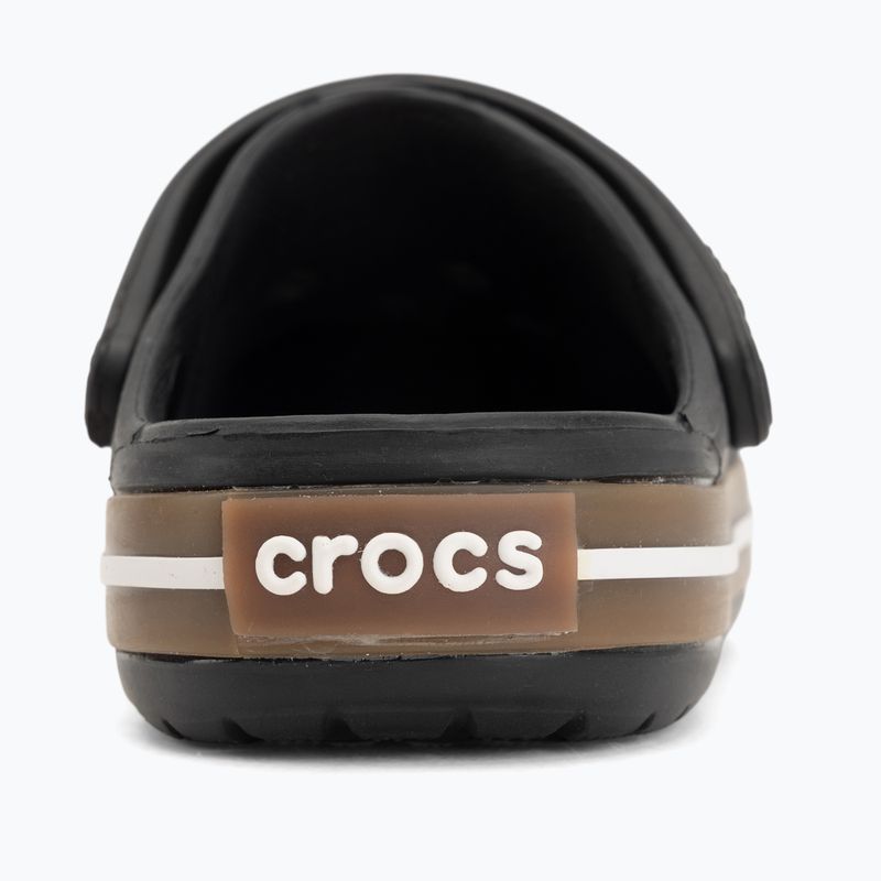Шльопанці дитячі Crocs Crocband Gum black 7