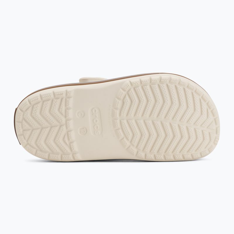 Шльопанці дитячі Crocs Crocband Gum summit white 5
