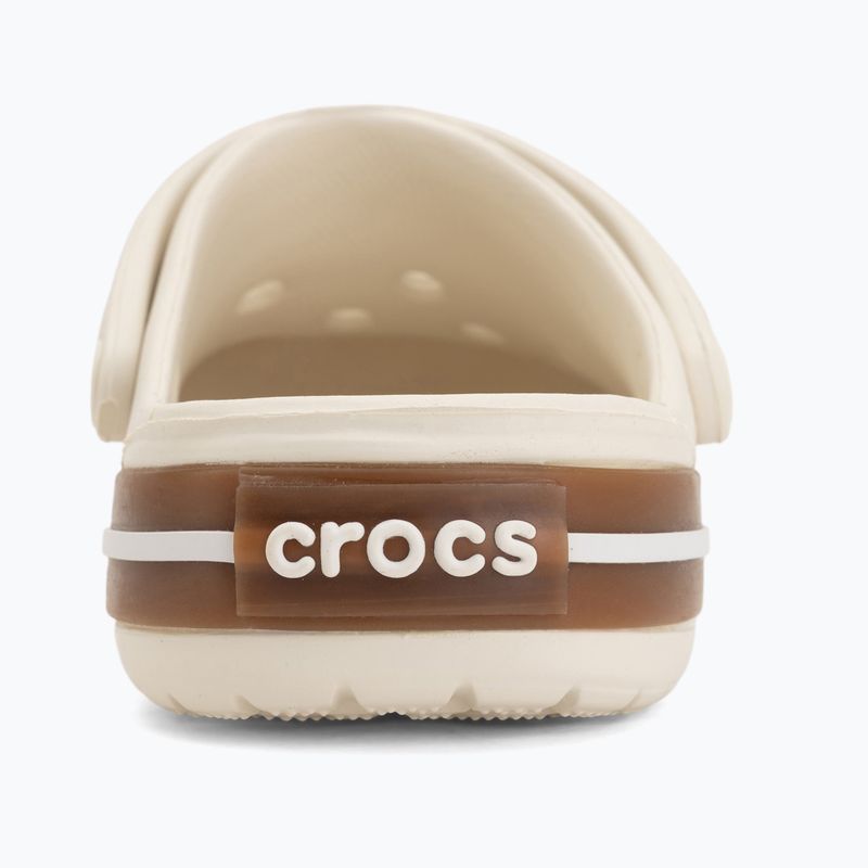 Шльопанці дитячі Crocs Crocband Gum summit white 7