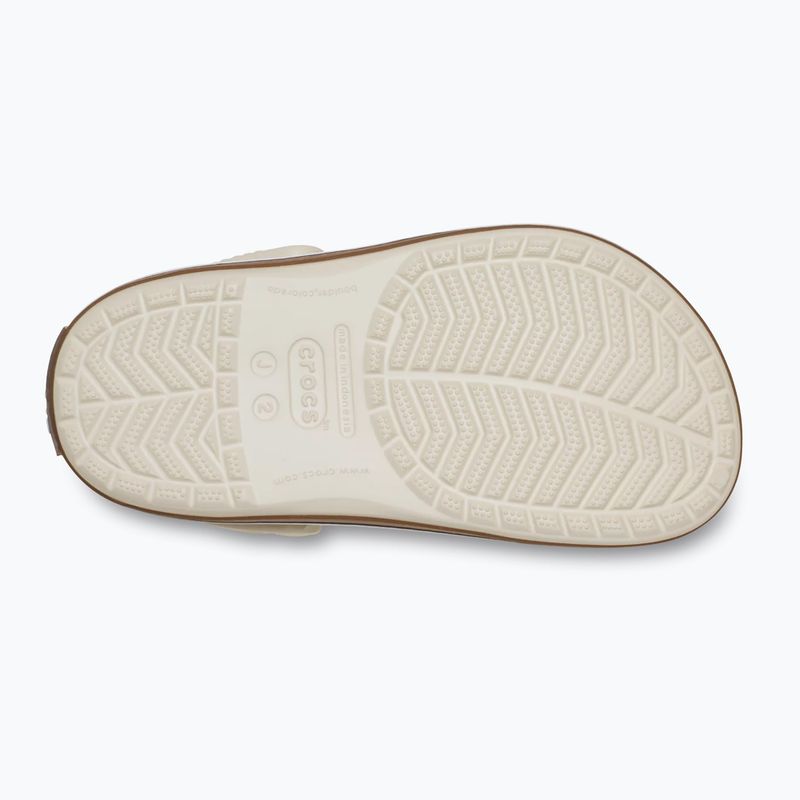 Шльопанці дитячі Crocs Crocband Gum summit white 4