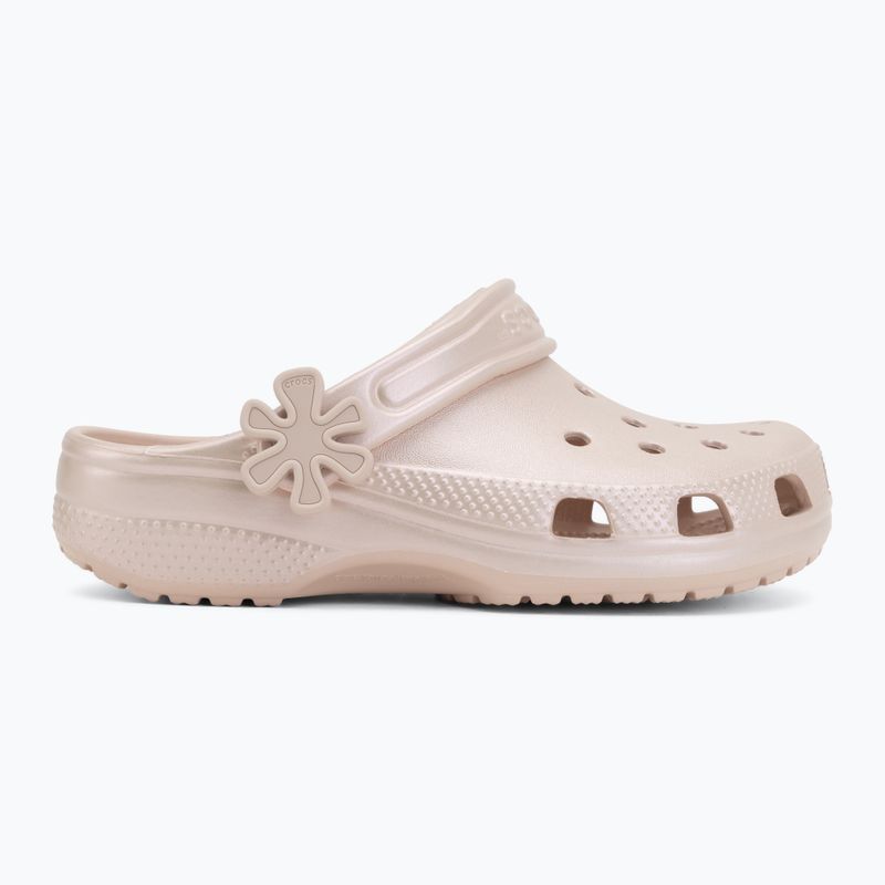 Шльопанці дитячі Crocs Classic Pearl Shine quartz 3