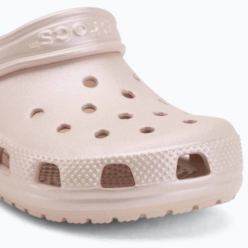Шльопанці дитячі Crocs Classic Pearl Shine quartz 8