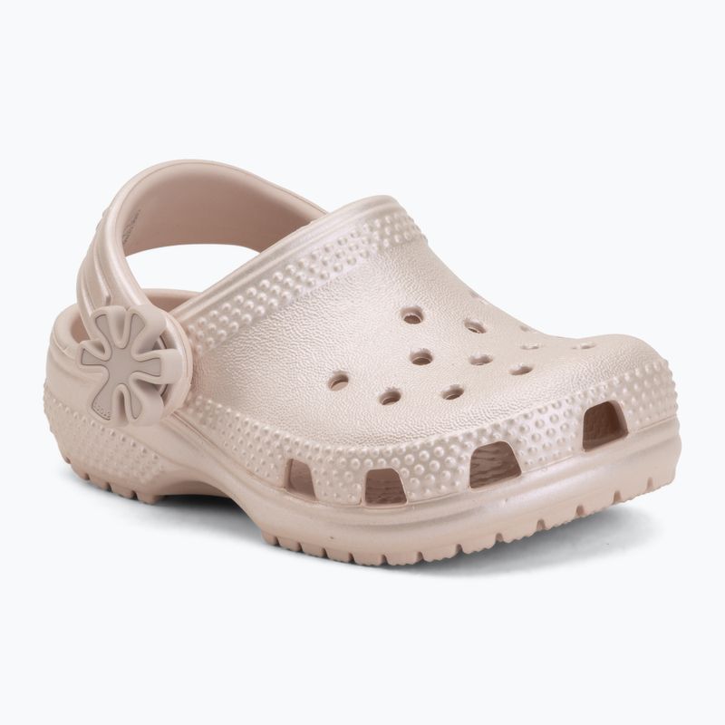 Шльопанці дитячі Crocs Classic Pearl Shine 212815 quartz 2