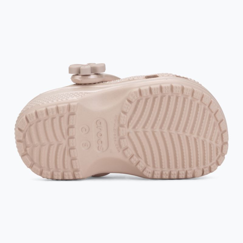 Шльопанці дитячі Crocs Classic Pearl Shine 212815 quartz 5