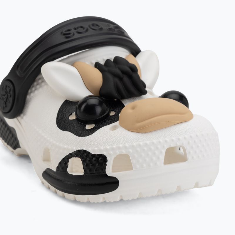 Шльопанці дитячі Crocs Classic I Am Cow Glow 8