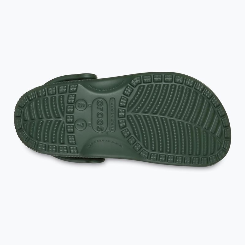 Шльопанці Crocs Classic army green 4