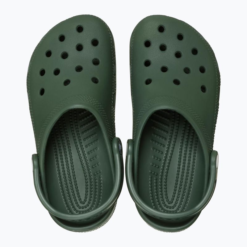Шльопанці Crocs Classic army green 5