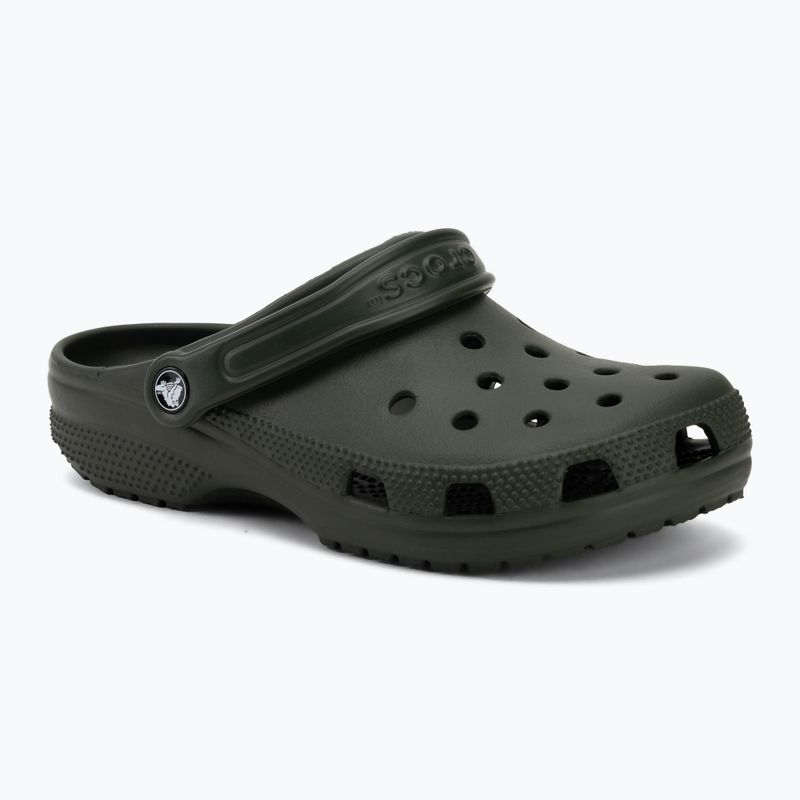 Шльопанці Crocs Classic army green
