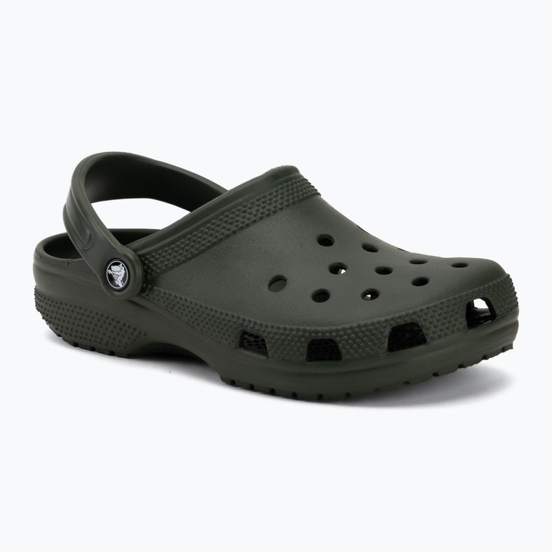 Шльопанці Crocs Classic army green 2