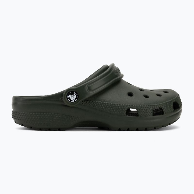 Шльопанці Crocs Classic army green 3