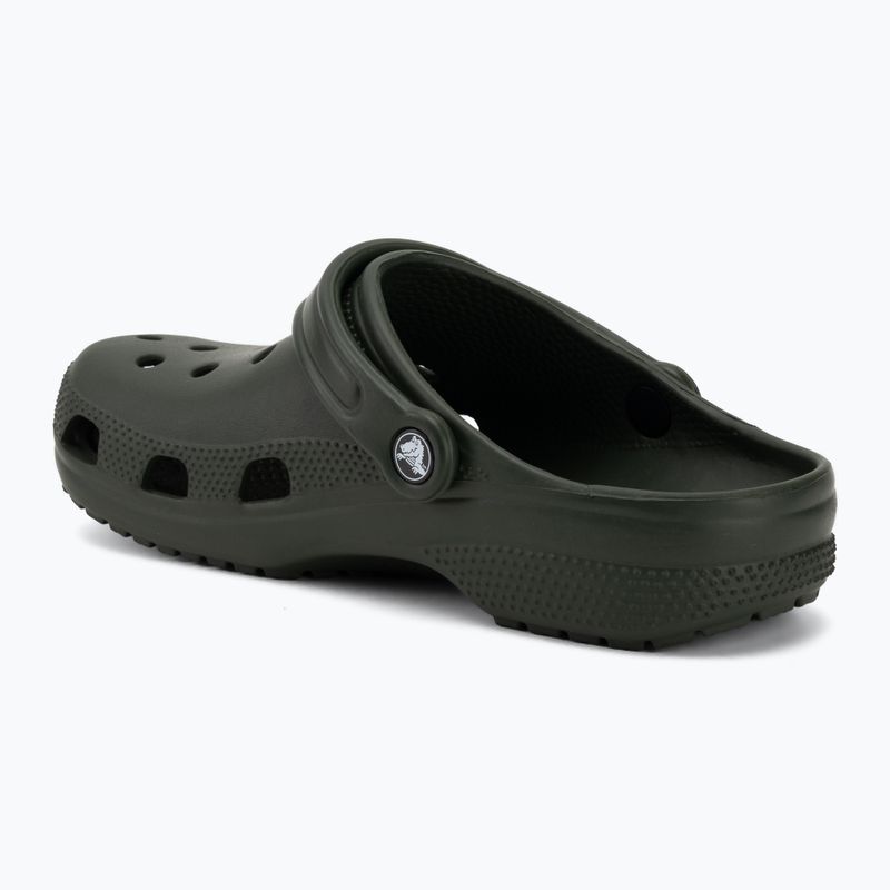 Шльопанці Crocs Classic army green 4