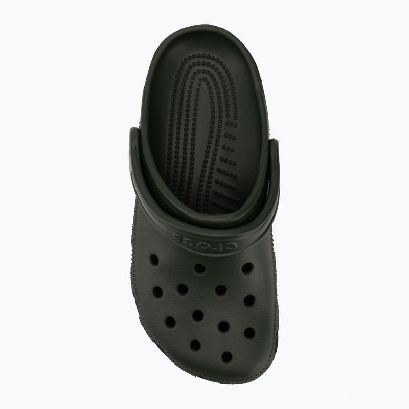 Шльопанці Crocs Classic army green 6