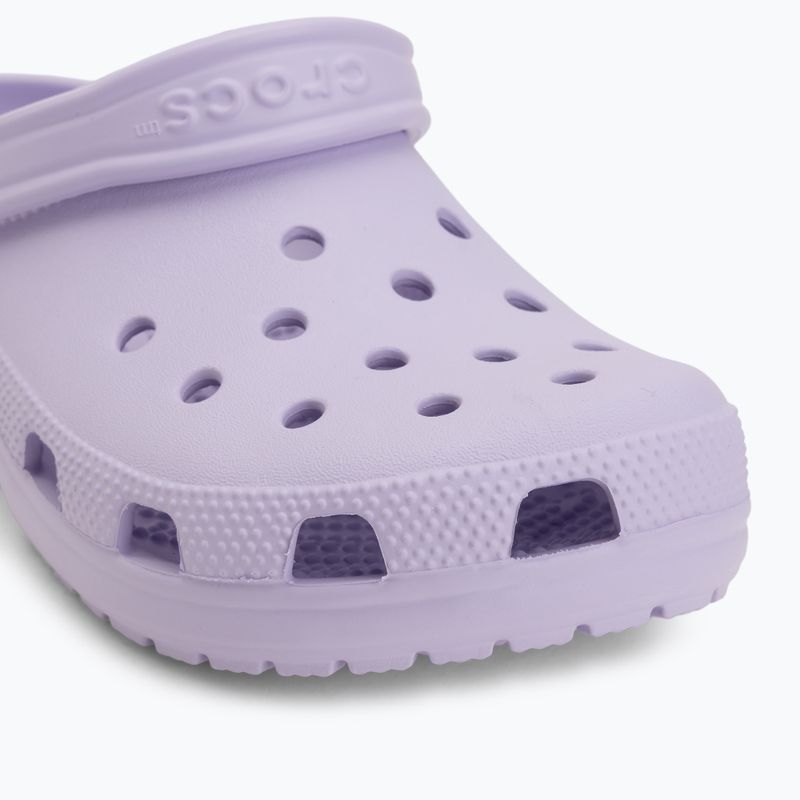 Шльопанці Crocs Classic purple halo 8