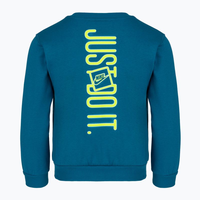 Спортивний костюм дитячий Nike Sportswear Get With Me Lightweight Fleece green abyss 4