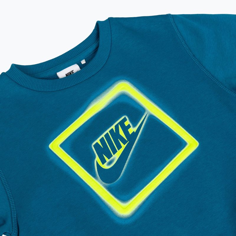 Спортивний костюм дитячий Nike Sportswear Get With Me Lightweight Fleece green abyss 5
