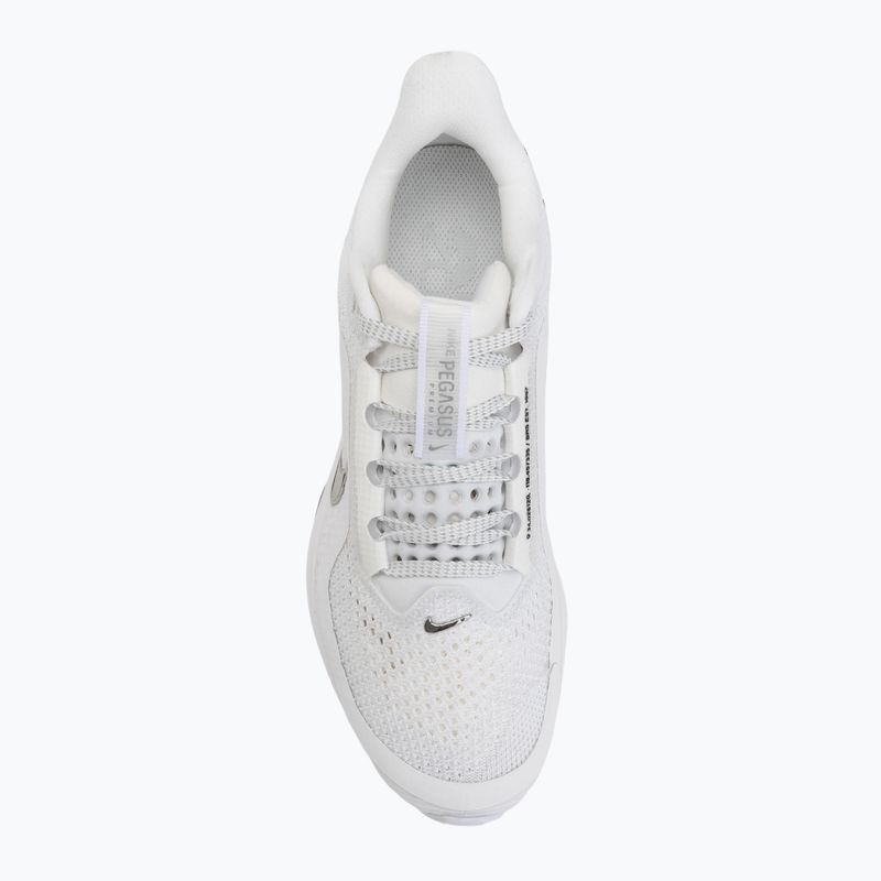 Кросівки для бігу жіночі Nike Pegasus Premium white/metallic silver/metallic silver 5
