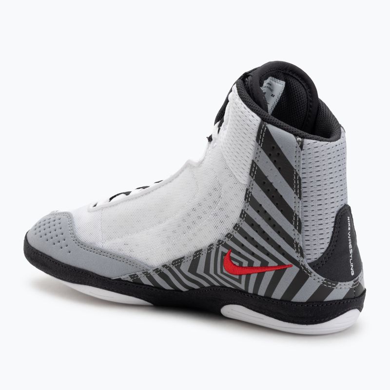 Кросівки борцівські Nike Inflict 4 SE white/university red/wolf grey/anthracite 3