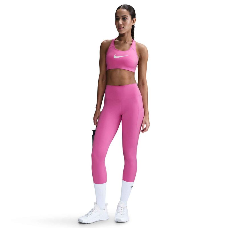 Легінси жіночі Nike One High-Waisted 7/8 playful pink 2