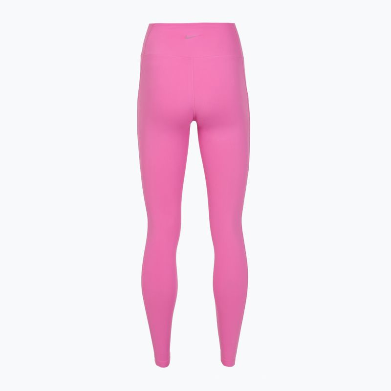 Легінси жіночі Nike One High-Waisted 7/8 playful pink 7