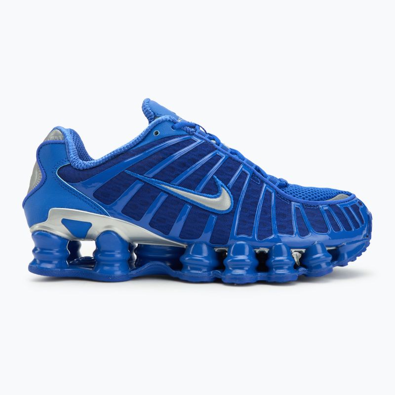 Кросівки чоловічі Nike Shox TL hyper royal/black/metallic silver 2