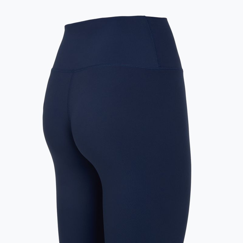 Легінси жіночі Nike One High Waisted Capri  midnight navy/white 11