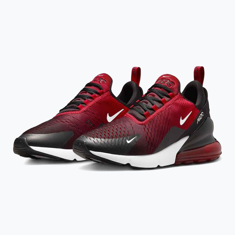 Кросівки чоловічі Nike Air Max 270 gym red/white/black 3
