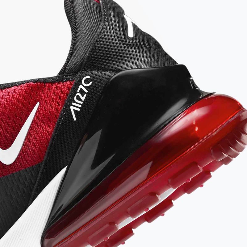 Кросівки чоловічі Nike Air Max 270 gym red/white/black 8